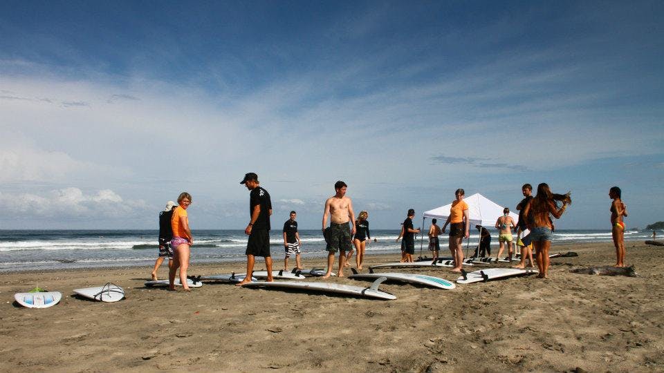 Surf Simply technical surf coaching resort, Guiones, Nosara, Costa Rica