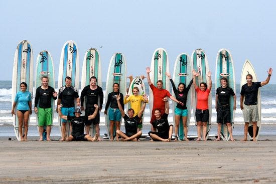 Surf Simply technical surf coaching resort, Guiones, Nosara, Costa Rica