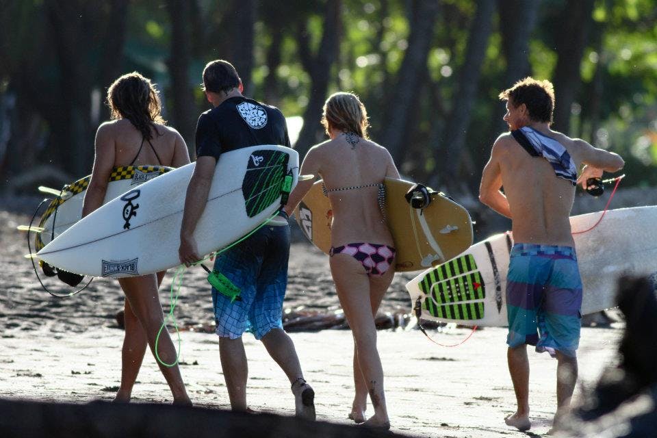 Surf Simply technical surf coaching resort, Guiones, Nosara, Costa Rica