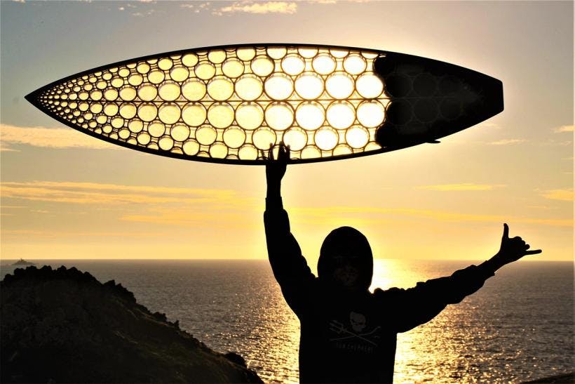 Printing A Surfboard From Algae