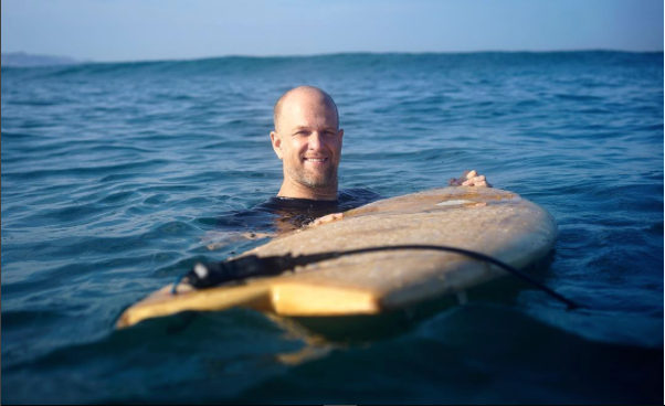 David Murphy of The Imaginary Surf Company in New York is one of an innovative new breed of shapers exclusively using wood. Photo by Ru Hill.